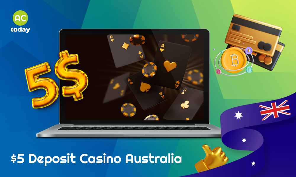 Key information about the best $5 deposit sites in Australia