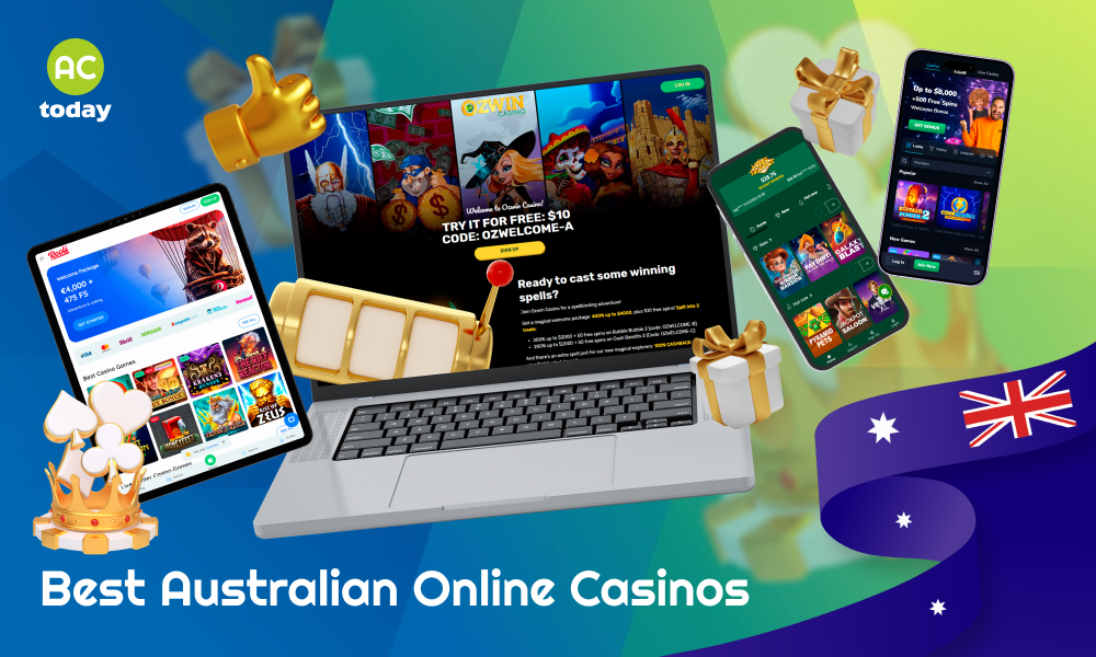 The best Australian online casinos for a safe, fair and diverse gaming experience