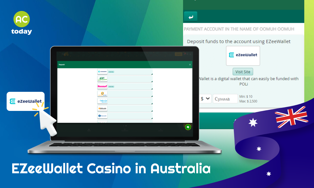 eZeewallet is a popular and fast way to deposit at online casinos