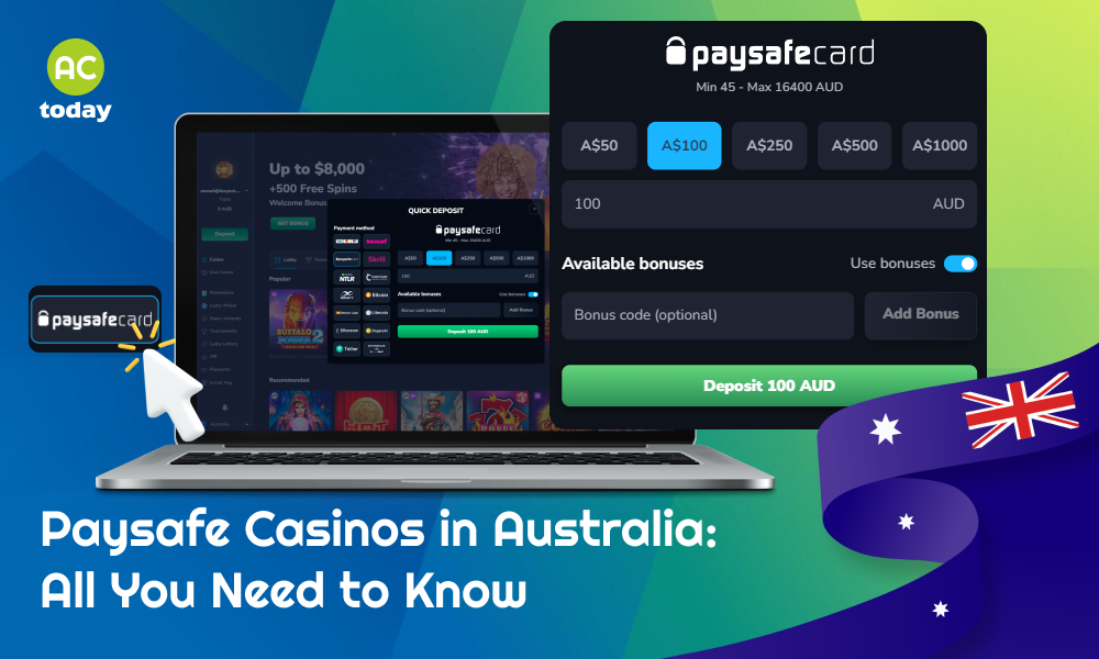 One of the most well-liked gaming websites in Australia is Paysafe Casinos