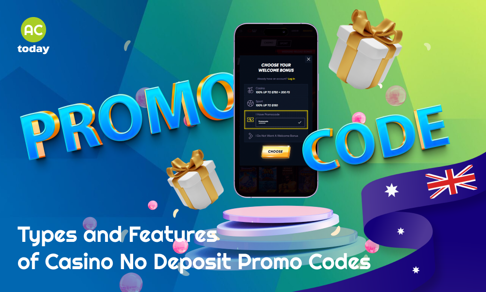 Features of Australia casino no deposit promo codes